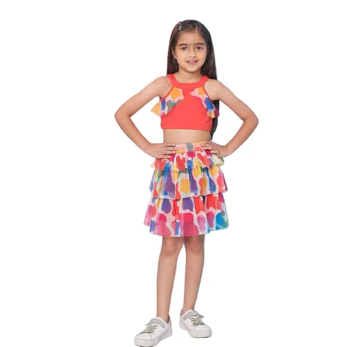 Image of Pspeaches Girls Skirt Set