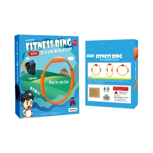 Image of PSS Fitness Ring Compatible with Ring Fit Adventure Nintendo Switch, Replacement for Ring Con with Leg Strap,