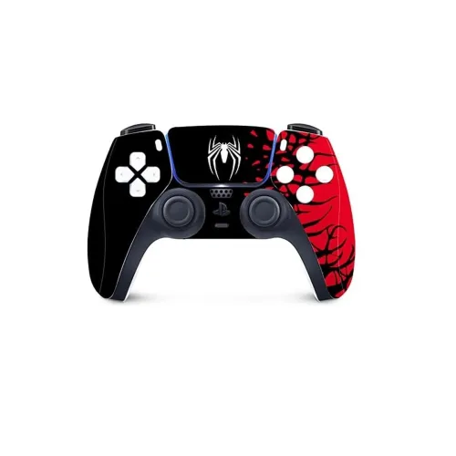 Image of PSS PS5 Controller Vinyl Skin (Spider-Man Theme)