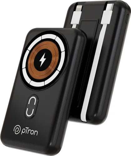 Image of PTron 10000 mAh 22.5 W Wired & Wireless Nano Power Bank