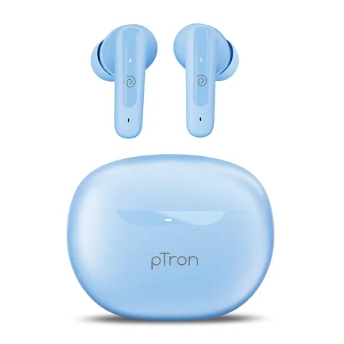 Image of pTron Bassbuds Astra in-Ear TWS Earbuds with Stereo Sound