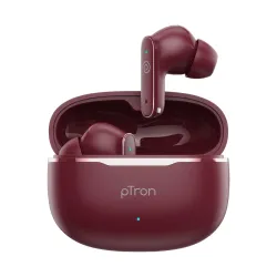 pTron Bassbuds Eon 13mm TWS Earbuds 45Hrs Playtime ENC