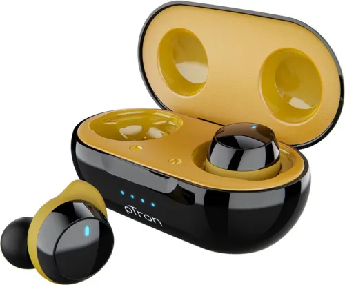 Image of PTron Bassbuds Evo TWS (Black & Yellow)