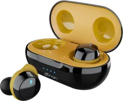 PTron Bassbuds Evo TWS (Black & Yellow)