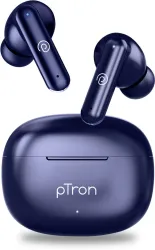 PTron Bassbuds Joy TWS with 32hrs Playtime Bluetooth Headset