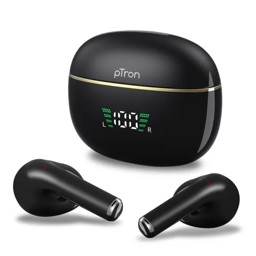 Image of pTron Bassbuds Perl in-Ear TWS Earbuds