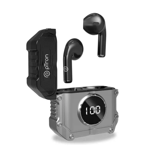 Image of pTron Bassbuds Revv in-Ear TWS Earbuds