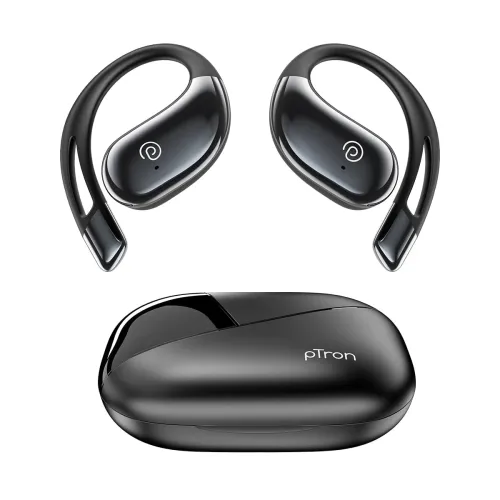 Image of pTron Bassbuds Trendz Open Ear Wireless Earbuds