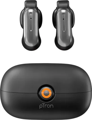 Image of PTron Bassbuds Vortex w 50Hrs Playtime Earbuds