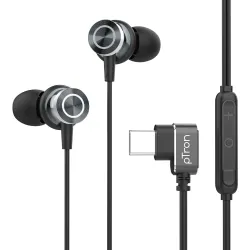 pTron Boom Play X3 In-Ear Type C Wired Headphones with Mic