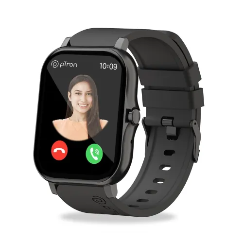 Image of pTron Pulsefit P261 1.7\' Full Touch Smartwatch 