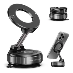 pTron Dockit 360° Magnetic Car Mobile Holder Compatible with All Smartphone