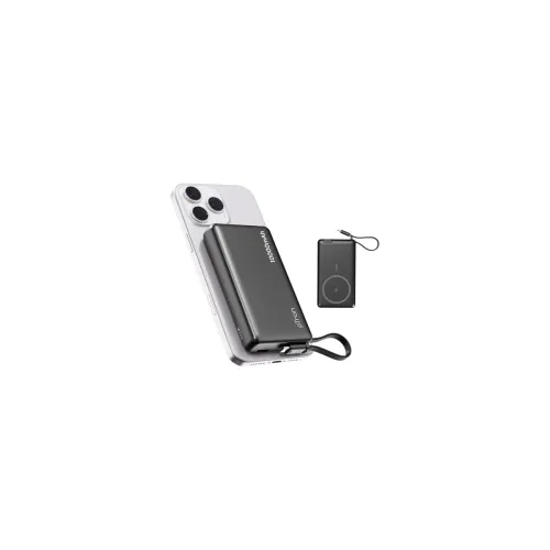 Image of pTron Dynamo Dash Magnetic Wireless 10000mAh Power Bank