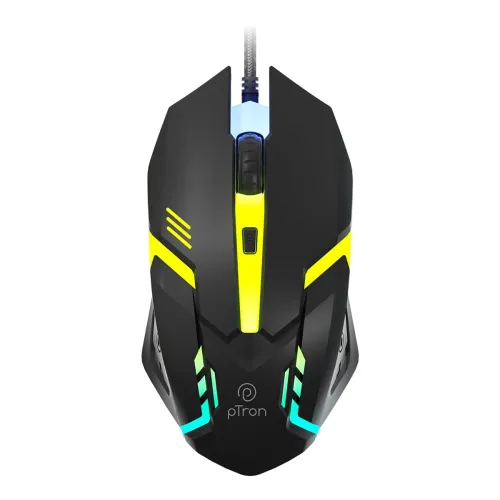 Image of pTron Flick M12 Wired USB Mouse