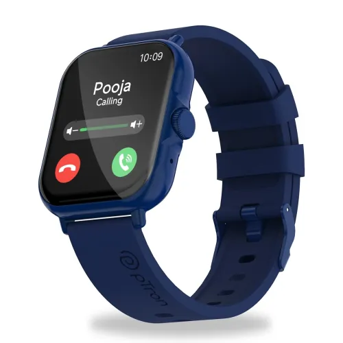 Image of pTron Force X12N HD Smartwatch Blue