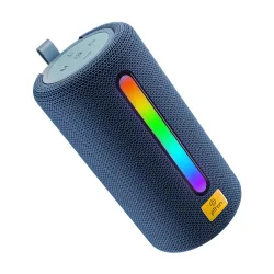 pTron Fusion Buzz 14W Bluetooth Speaker with Pristine Sound, 8hrs Playback, Rhythmic RGB LEDs, Multi-Play Modes BT5.3/TF Card/USB, TWS Feature, Integrated Button Controls, Type-C Charging (B...