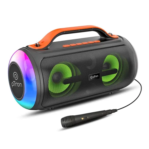 Image of pTron Fusion Octane 40W Karaoke Party Speaker.