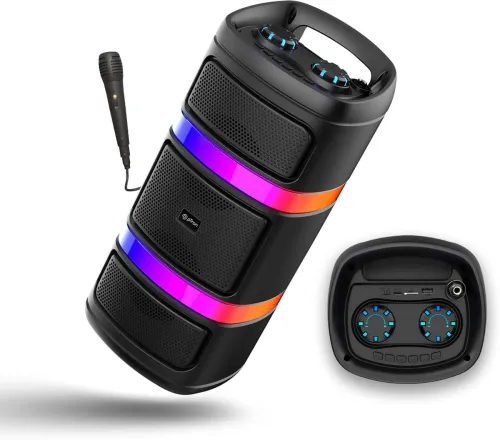 Image of PTron Fusion Quad with 40W Pristine Sound, Mic
