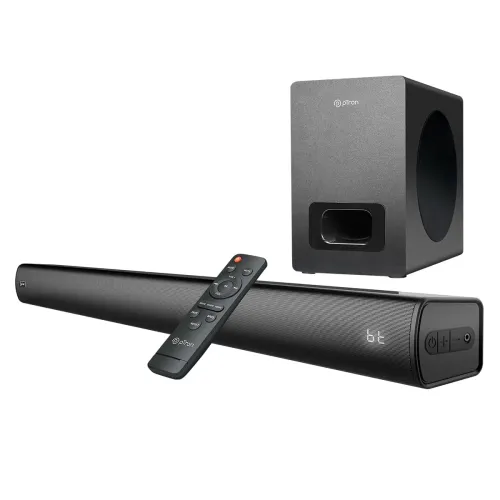Image of pTron Jazz Pro 120W Soundbar with Wired Subwoofer 