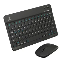 pTron Keyvo KW4 Wireless Keyboard & Mouse Combo | Slim | Black