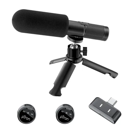 Image of pTron KWM4 Wireless Cancellation Microphone