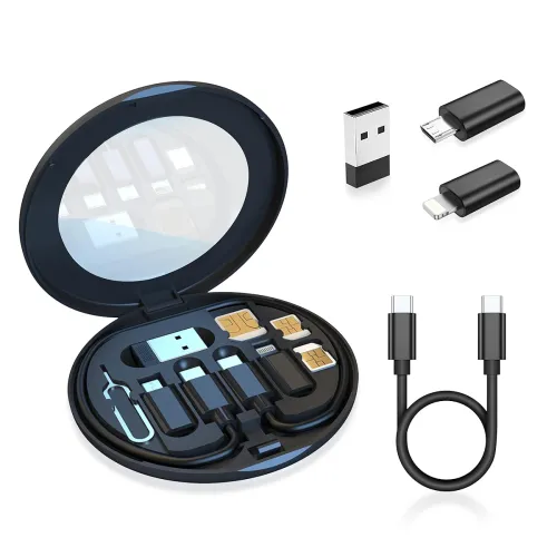 Image of pTron Nexo 60W Multifunctional Fast Charging Data Cable Kit 