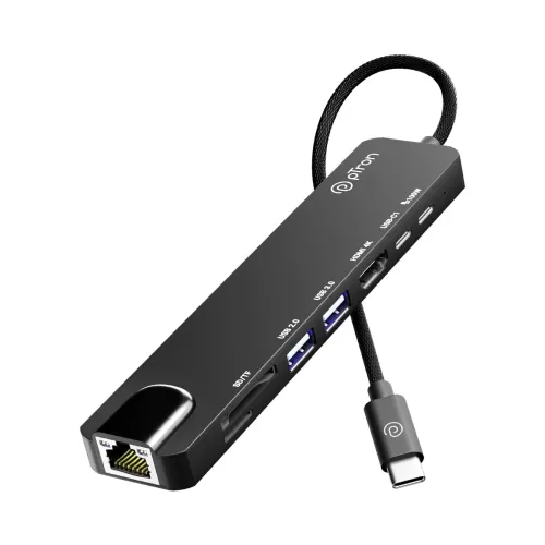 Image of pTron Nexo 8-in-1 Type-C USB Hub