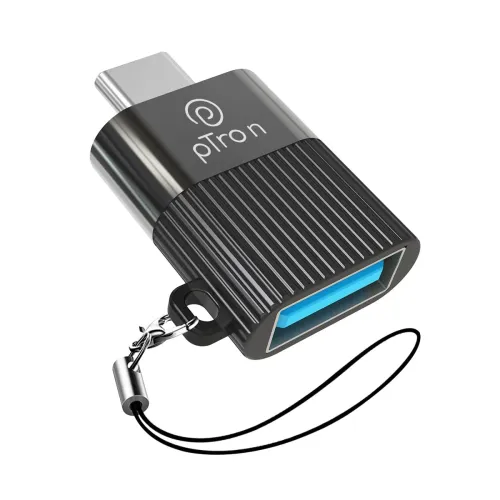 Image of pTron Nexo USB 3.0 to Type C OTG Adaptor, 5Gbps High Speed Data Transfer