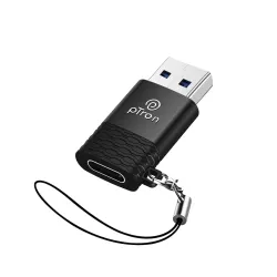 pTron Nexo USB Type C Female to USB 3.0 Male OTG Adapter, 5 Gbps High Speed Data Transfer, Compatible with Laptops/Table