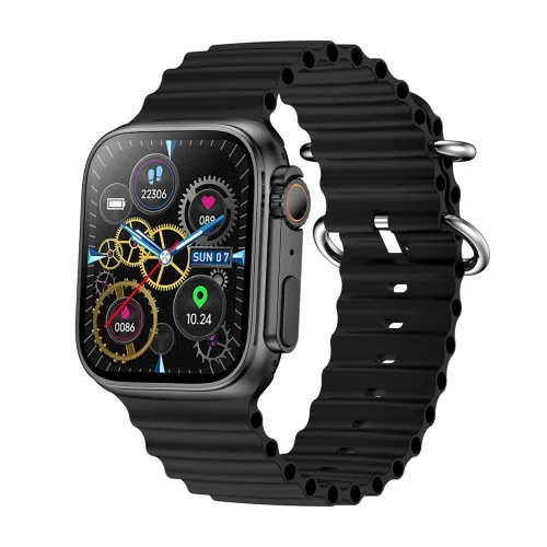 Image of pTron Reflect Pro Smartwatch Bluetooth Calling Full Touch Display Black