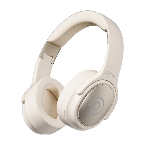 Image of PTron Studio Pro w/ Dual-device Pairing, 65hrs Playtime Bluetooth Headset