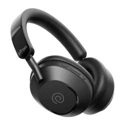 pTron Studio Ultima (2026 Upgrade) 60Hrs Playtime, Dual Device Pairing, Custom EQ, Mobile App, Wireless Over Ear Headphones w/HD Mic & TruTalk AI-ENC Calls, BTv5.4 & Type-C Charging (Midnigh...