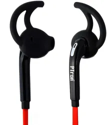 PTron Swift In-Ear Sports Stereo Wired Headset (Red, Black, In the Ear)