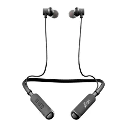 pTron Tangentbeat V2 Wireless Neckband Earphones (Black)