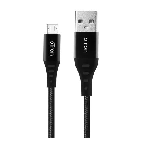 Image of pTron USB-A to Micro USB 3A Fast Charging Cable 