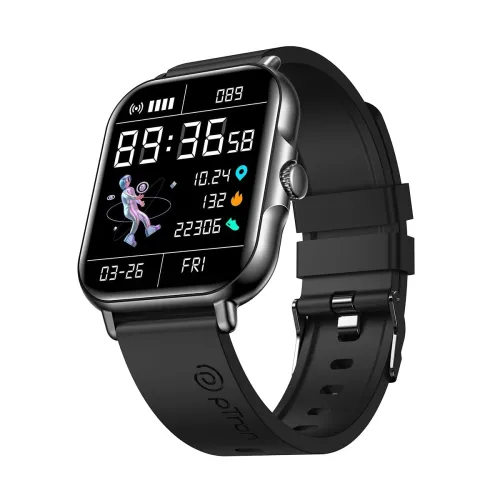 Image of pTron Reflect Callz 1.85-Inch Bluetooth Calling Smartwatch