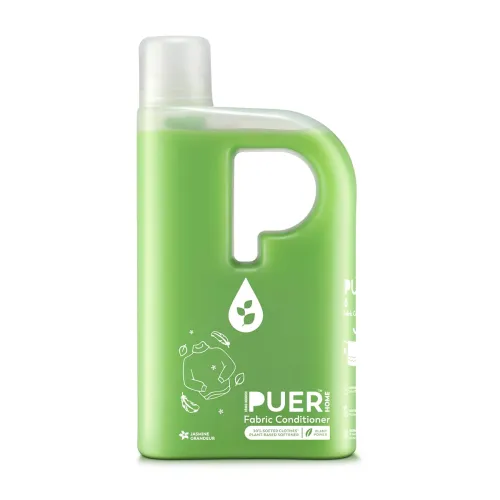 Image of PUER Fabric Conditioner Jasmine Grandeur 1000ml for Front & Top Load Washing Machine | Plant Based & Eco Friendly | Lint