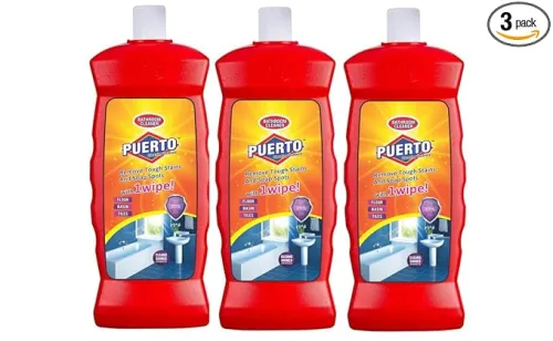Image of Puerto Bathroom Cleaner 1L (Pack of 3)