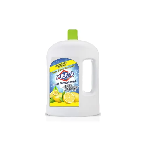 Image of Puerto Dishwash Gel Refill Can (Lemon, 1 Ltr)