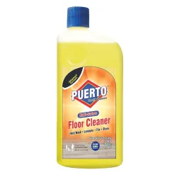 Puerto Disinfectant Surface & Floor Cleaner, (Citrus) - 500 ml (Pack of 3) | Cleans 99.9% Germs | Suitable for Bathroom & Floor surfaces like ceramic, marble, granite, mosaic etc.