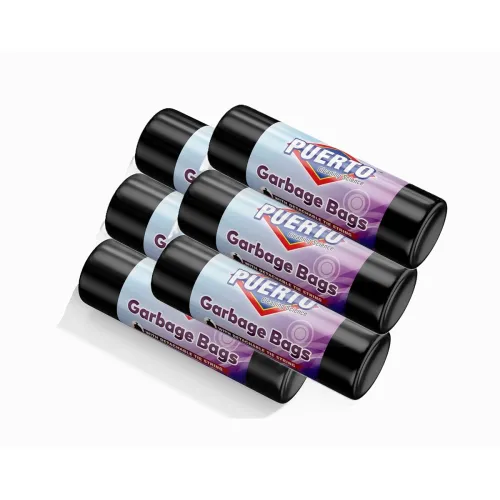 Image of PUERTO Garbage Bags Small - (17 x 19 Inches Pack of 6