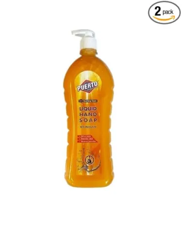 Image of PUERTO Liquid Handwash Refill Hand Wash- 1 Ltr (Pack of 2)