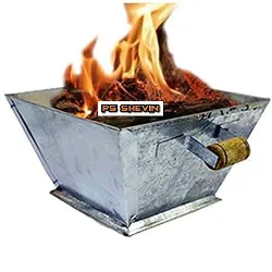 PUJA Homam Kund 11 INCH Big Size for Home Havan Yagna Kund for Vedic Hawan Rituals Heavy Wider Base | with Heavy Wooden Handles ||ZG @132