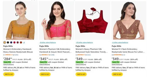 Image of Pujia Mills Phantom Silk Blouse Up to 91% Discount