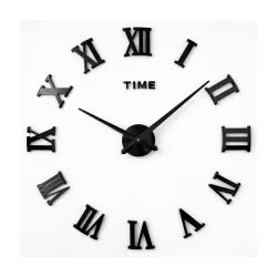 PulGos 90cm Giant DIY 3D Roman Numeral Wall Clock!