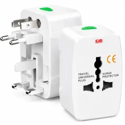 PulGos Universal Travel Adapter with 6A Universal AC Socket|150+ Countries