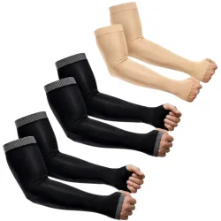 PulGos UV Protection Arm Sleeves with Thumb Holes po3