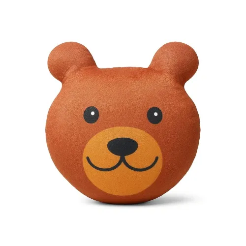 Image of PUM PUM Small Bear Face Plush Soft Toy for Kids 