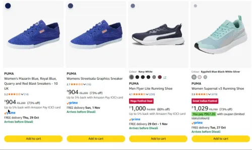 Image of Puma at minimum 65% Discount