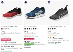 Puma Sneaker at minimum 80% Discount